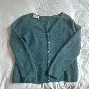 Gaspard Cardigan in Sage